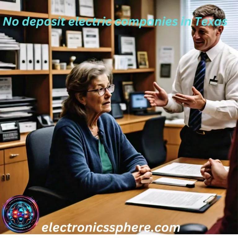 No deposit electric companies in Texas