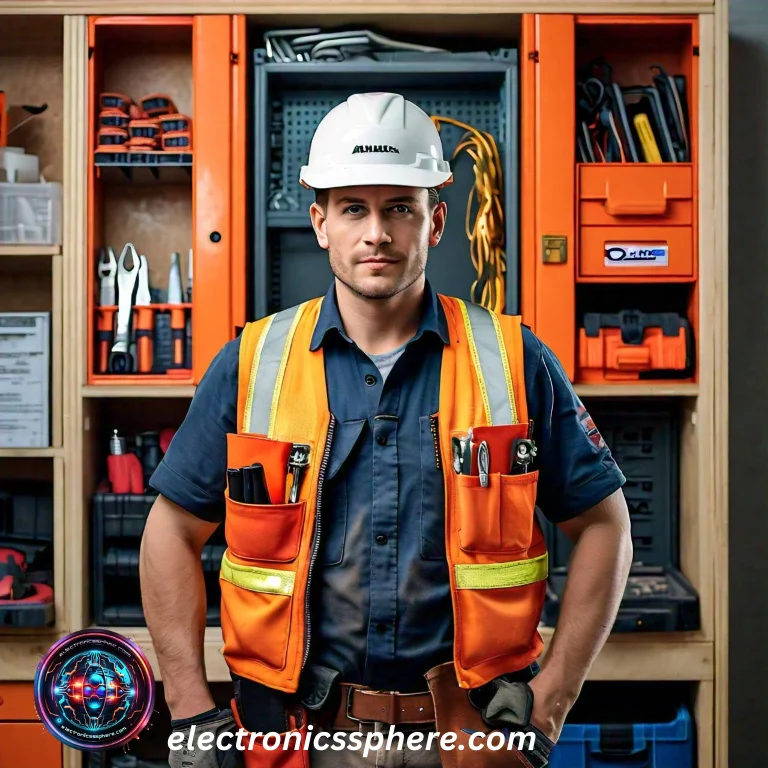 An electrician tool vest is used to hold and organize tools that electricians frequently use. Electrician tool belts are also used for the same purpose but they are bulky and heavier than tool vests.