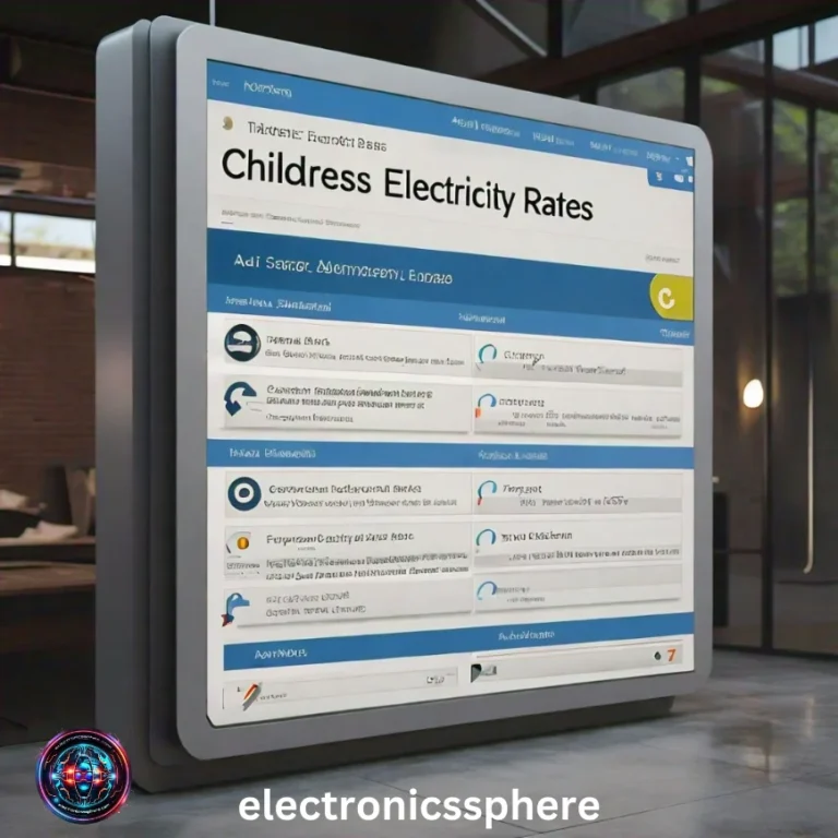 A Comprehensive Guide to Childress Electricity Rates